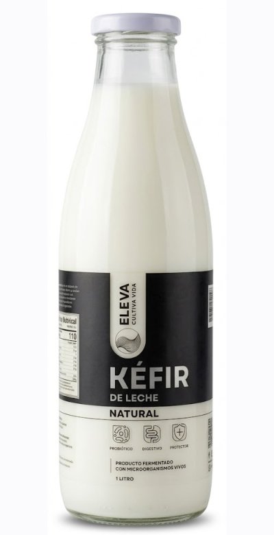 Kéfir de Leche Natural 1 litro (vidrio)