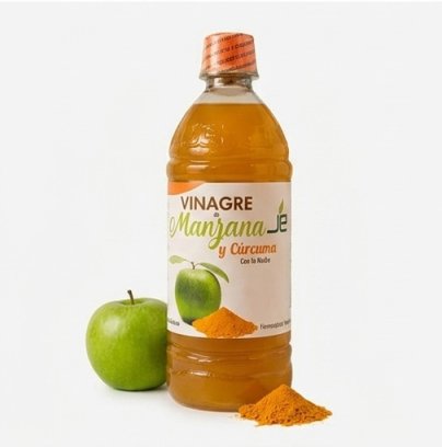 Vinagre de Manzana y Curcuma