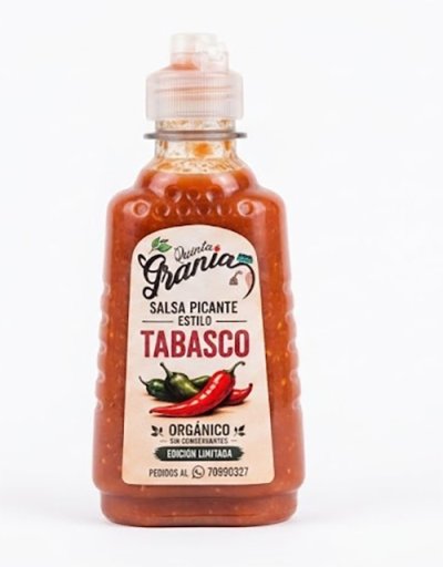 Salsa Picante estilo Tabasco Quinta Grania