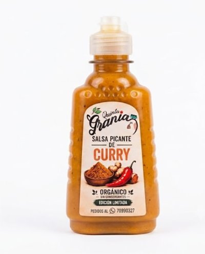 Salsa Picante de Curry Quinta Grania