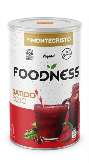 Batido Rojo Montecristo 630g