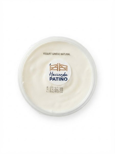 Yogurt Griego Natural Hacienda Patiño