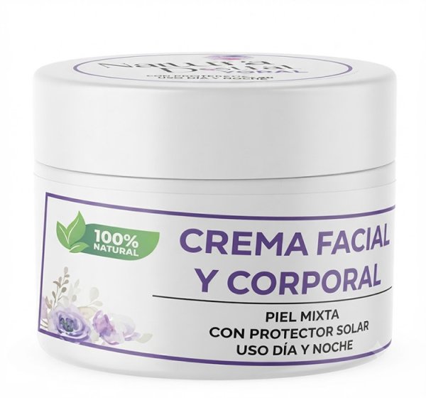 Crema Facial y Corporal 100% Natural