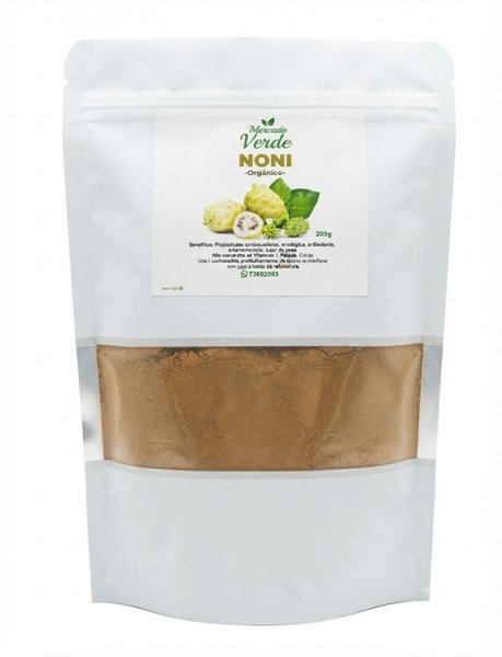 Noni Orgánico 200g Mercado Verde