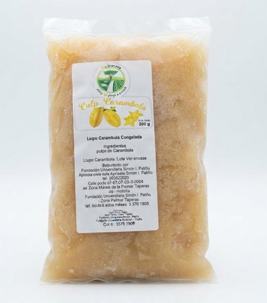 Pulpa de Carambola 200g Villa Granada