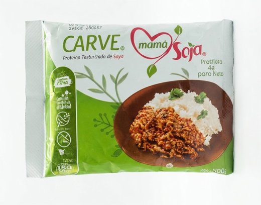 Proteína Texturizada de Soya 200g Carve