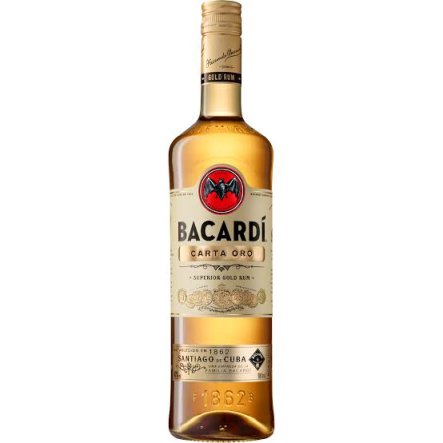 Bacardi carta dorada